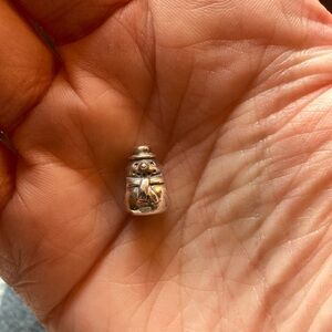 Snow Man Pandora Charm